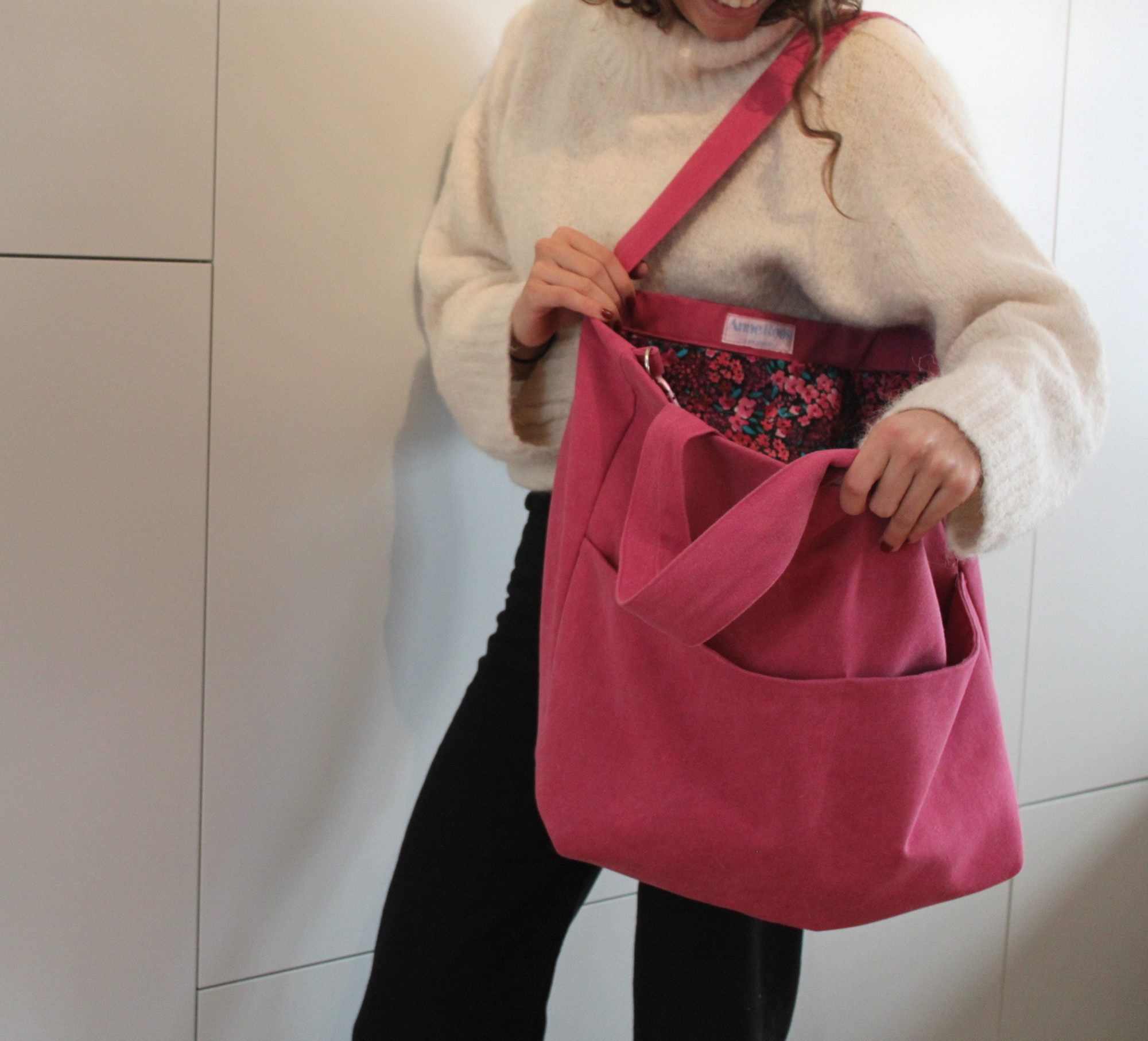 Pepien pocket tote bag